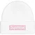 SUPREME x NEW ERA - Touca Box Logo FW25 "Branco" -NOVO- - Imagem 1