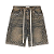 VALE LIVES FOREVER - Bermuda Rainstorm Jorts "Mid Wash" -NOVO- - Imagem 1
