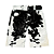 NYRVA - Bermuda Flared Cowhide "Preto/Branco" -NOVO- - Imagem 1