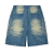 VALE LIVES FOREVER - Bermuda Sirens Jorts "Mid Wash" -NOVO- - Imagem 2