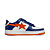BAPE - Bapesta #3 "White/Blue/Orange" -NOVO- - Imagem 3