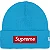 SUPREME x NEW ERA - Touca Box Logo FW25 "Azul" -NOVO- - Imagem 1