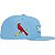 SUPREME x NEW ERA x MLB - Boné Teams Box Logo (St.Louis Cardinals) "Azul Claro" -NOVO- - Imagem 3