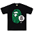 BAPE - Camiseta go Ape Shibuya Store "Preto/Verde" -NOVO- - Imagem 1