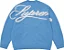 SUPREME - Suéter Angora Script FW25 "Azul Claro" -NOVO- - Imagem 1