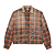 VALE LIVES FOREVER - Camisa Flannel Pumpkin Patch "Laranja" -NOVO- - Imagem 1