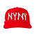 OMA DESIGN STUDIOS - Boné NY NY "Vermelho" -NOVO- - Imagem 1
