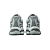NEW BALANCE - Abzorb 2000 "White Grey" -NOVO- - Imagem 4