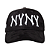 OMA DESIGN STUDIOS - Boné NY NY Suede "Preto" -NOVO- - Imagem 1