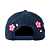 OMA DESIGN STUDIOS - Boné NY NY Cherry Blossom "Azul Escuro" -NOVO- - Imagem 3