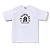 BAPE - Camiseta Mad General College "Branco" -NOVO- - Imagem 1
