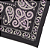 KAPITAL - Bandana Fastcolor Selvedge Sambo Paisley "Preto/Roxo" -NOVO- - Imagem 3