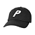 PALACE - Boné 6-Panel P FW25 "Preto" -NOVO- - Imagem 1