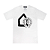 CHROME HEARTS x COMME DES GARÇONS x DOVER STREET MARKET - Camiseta Ginza Horseshoe "Branco" -NOVO- - Imagem 1