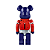 MEDICOM TOY x TRANSFORMERS - Boneco Bearbrick 400% "Optimus Prime" -NOVO- - Imagem 3
