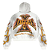 VALE LIVES FOREVER - Moletom Reborn Waffle Zip Up "Branco" -NOVO- - Imagem 2