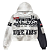 VALE LIVES FOREVER - Moletom Collage Zip Up "Branco" -NOVO- - Imagem 1
