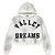 VALE LIVES FOREVER - Moletom Classico Zip Up "Branco" -NOVO- - Imagem 1