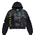 VALE LIVES FOREVER - Moletom Glitth Waffle Zip Up "Preto" -NOVO- - Imagem 1