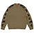 SUPREME - Sweater Old English Sleeves "Olive" -NOVO- - Imagem 1