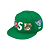 SUPREME x NEW ERA - Boné Mascot S Logo "Verde" -NOVO- - Imagem 1