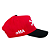 OMA DESIGN STUDIOS - Boné NY Side Curved Brim "Vermelho/Preto" -NOVO- - Imagem 2
