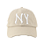 OMA DESIGN STUDIOS - Boné NY Distressed Valentines Day "Bege" -NOVO- - Imagem 1