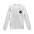 CHROME HEARTS - Camiseta Manga Longa Thermal Dagger "Branco" -NOVO- - Imagem 1