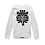 CHROME HEARTS - Camiseta Manga Longa Thermal Dagger "Branco" -NOVO- - Imagem 2