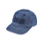 SUPREME - Boné Splatter 6-Panel Denim "Azul" -NOVO- - Imagem 1