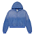 VALE LIVES FOREVER - Moletom Carver Zip Up "Azul" -NOVO- - Imagem 1