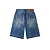 EVISU - Bermuda Heavy Washed Studded Cargo "Indigo" -NOVO- - Imagem 2