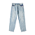 EVISU - Calça Daicock Sashiko Patchwork Jeans "Indigo" -NOVO- - Imagem 2