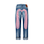 EVISU - Calça Daicock Print Baggy Fit Denim "Indigo/Pink" -NOVO- - Imagem 1