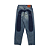 EVISU - Calça 7-Pocket Washed Jeans W/Daicock Shadow "Indigo/Blue" -NOVO- - Imagem 1