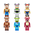 MEDICOM TOY X TOY STORY - Boneco Bearbrick Chase Toy Story Blind Box -NOVO- - Imagem 1