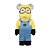 MEDICOM TOY - Boneco Bearbrick 400% Illumination Minions "Kevin Costume" -NOVO- - Imagem 1