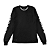 CHROME HEARTS - Camiseta Manga Longa Neck Logo "Preto" -NOVO- - Imagem 1