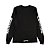 CHROME HEARTS - Camiseta Manga Longa Neck Logo "Preto" -NOVO- - Imagem 2