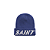 SAINT MXXXXXX - Touca Saint Logo Knit "Azul/Branco" -NOVO- - Imagem 1