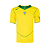 NIKE - Camiseta Jersey Total 90 Brasil 2004 "Amarelo" -NOVO- - Imagem 1