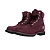 TIMBERLAND - Premium 6" Inch Waterproof Boot Womens (37,5 BR/ 8,5 US) "Burgundy" -NOVO- - Imagem 3