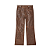 VALE LIVES FOREVER - Calça Tobacco Croxxx Leather "Marrom" -NOVO- - Imagem 1