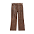 VALE LIVES FOREVER - Calça Tobacco Croxxx Leather "Marrom" -NOVO- - Imagem 2