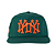 OMA DESIGN STUDIOS - Boné NY NY Bones (Pumpkin) "Verde Escuro" -NOVO- - Imagem 1