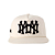 OMA DESIGN STUDIOS - Boné NY NY Bones "Cream" -NOVO- - Imagem 1