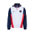 JORDAN x PSG - Jaqueta Colorbrick "Branco/Azul" -NOVO- - Imagem 1