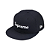 SUPREME X NEW ERA - Boné Rings Box Logo 59Fifty "Azul Escuro" -NOVO- - Imagem 1