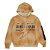 TRAVIS SCOTT X FRAGMENT X NIKE - Moletom To Ise Mie Zip Up "Marrom" -NOVO- - Imagem 1