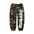 SUPREME - Calça De Moletom Satin Applique "Woodland Camo" -NOVO- - Imagem 1